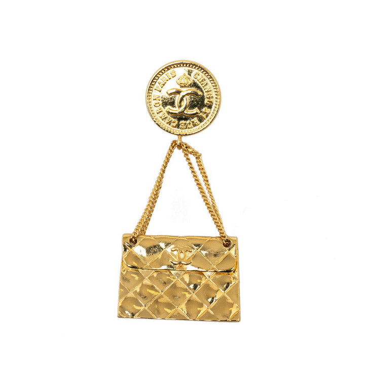 Top Quality Chanel Vintage Mattress Coconut Marks Medal Brochure Gold Mackie  CHANEL
