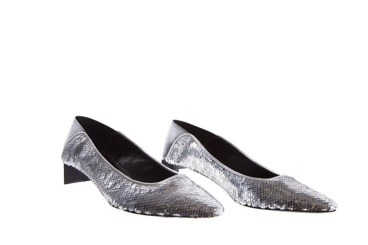 Loewe Silver Heels SZ 38 NWT