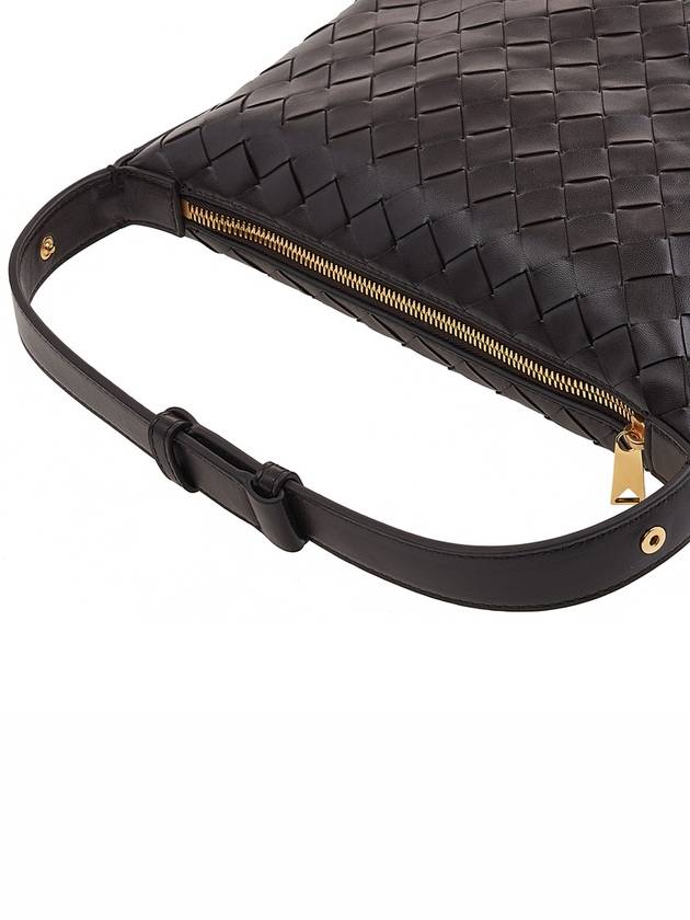 Bottega veneta Intrecciato Small Leather Shoulder Bag Brown