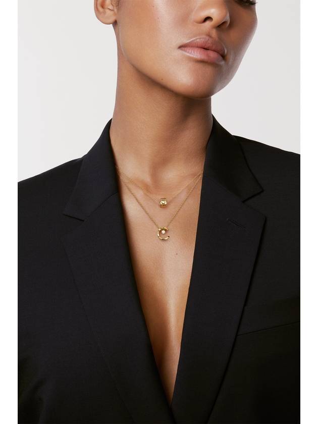 18K Coco Crush Diamond Necklace Yellow Gold Chanel