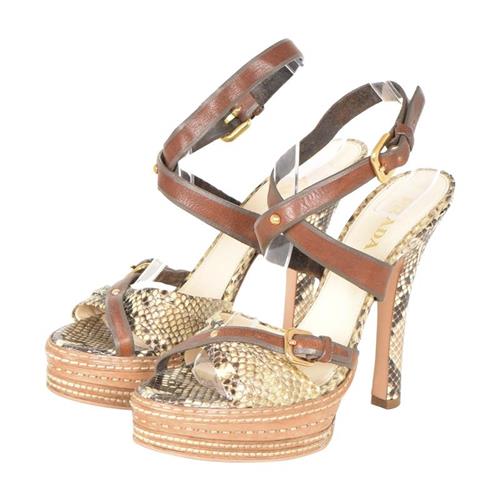 Prada Snakeskin Pumps