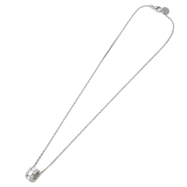 Top Quality Chanel Ultra Collection Diamond Necklace K18WG White Ceramic