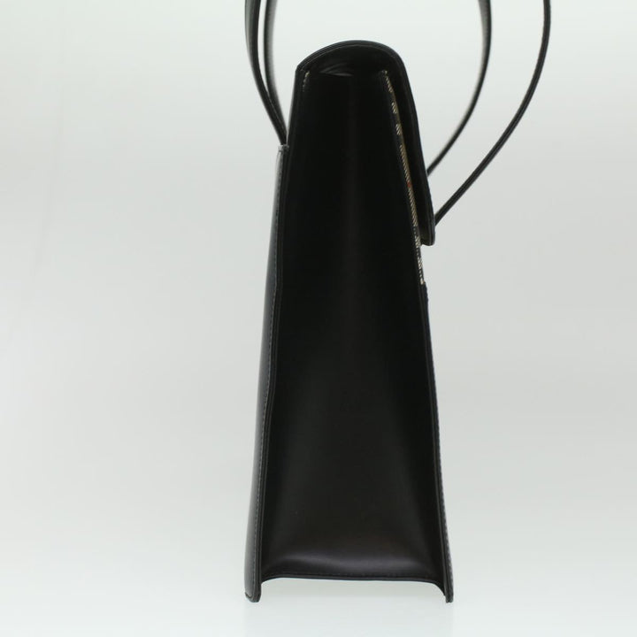 BURBERRYSs Shoulder Bag Leather Black Auth 36689