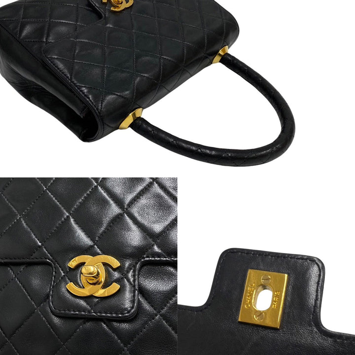 Top Quality Chanel Lambskin Matelasse Coco Mark Mini Handbag
