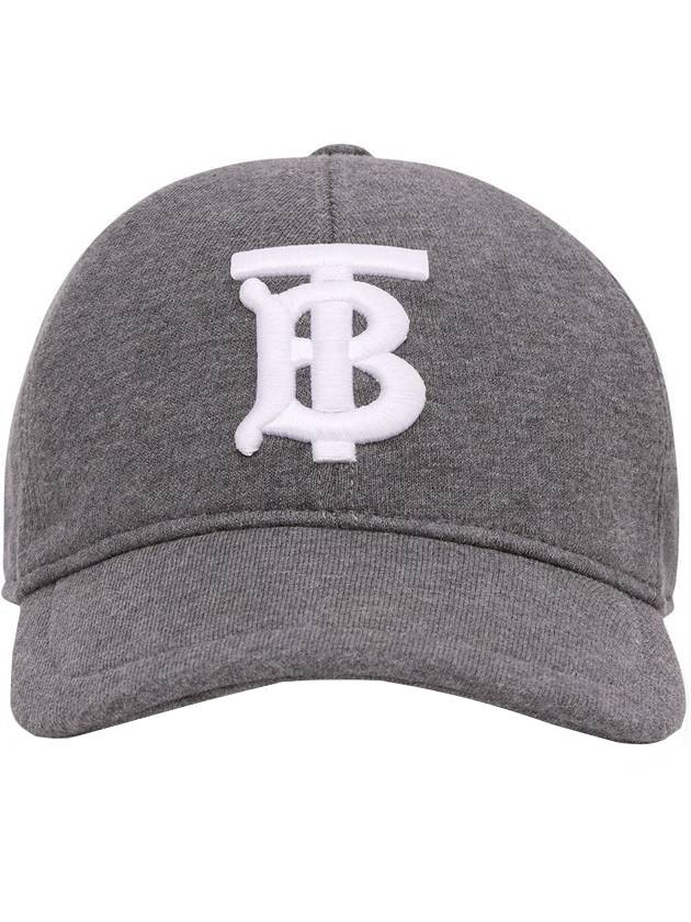 Burberry Monogram Jersey Ball Cap Grey