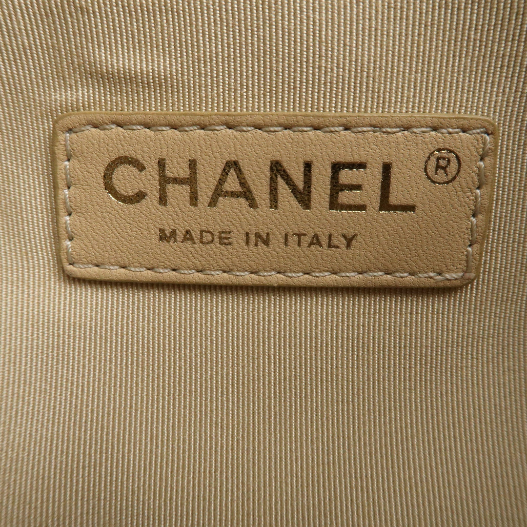 Top Quality Chanel Matelasse Lamb Skin Chain Shoulder Bag Black Bags Glimer Gold