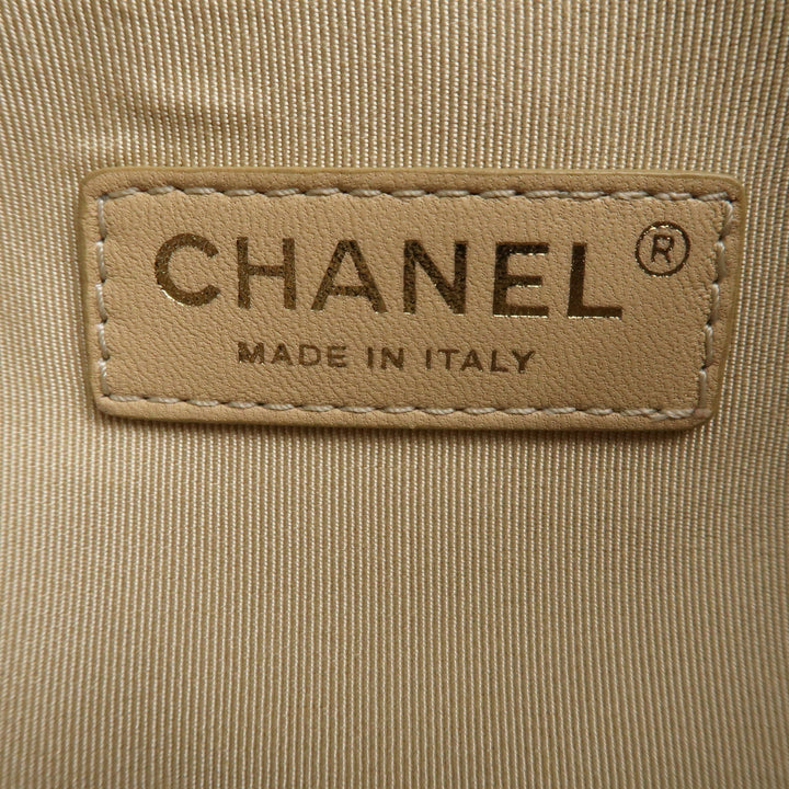 Top Quality Chanel Matelasse Lamb Skin Chain Shoulder Bag Black Bags Glimer Gold