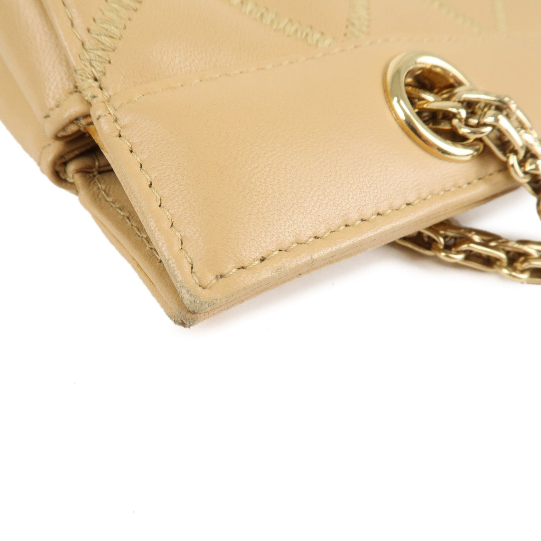 Top Quality Chanel Matelasse Ultra Stitch Lamb Skin 2.55 Tote Chain Bag Beige