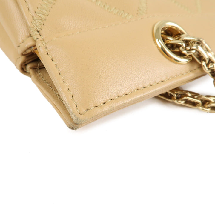 Top Quality Chanel Matelasse Ultra Stitch Lamb Skin 2.55 Tote Chain Bag Beige