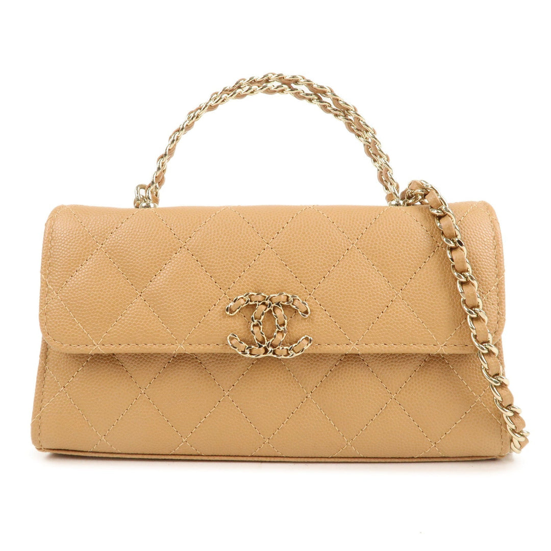 Top Quality Chanel Matelasse Caviar Skin Flap Phone Case Shoulder Bag AP3238