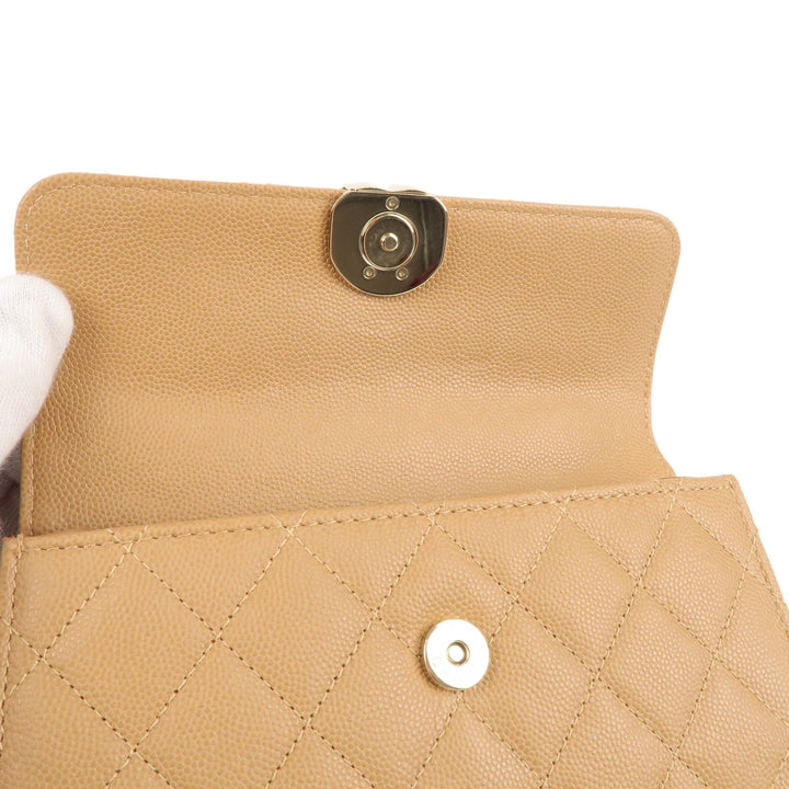 Top Quality Chanel Matelasse Caviar Skin Flap Phone Case Shoulder Bag AP3238