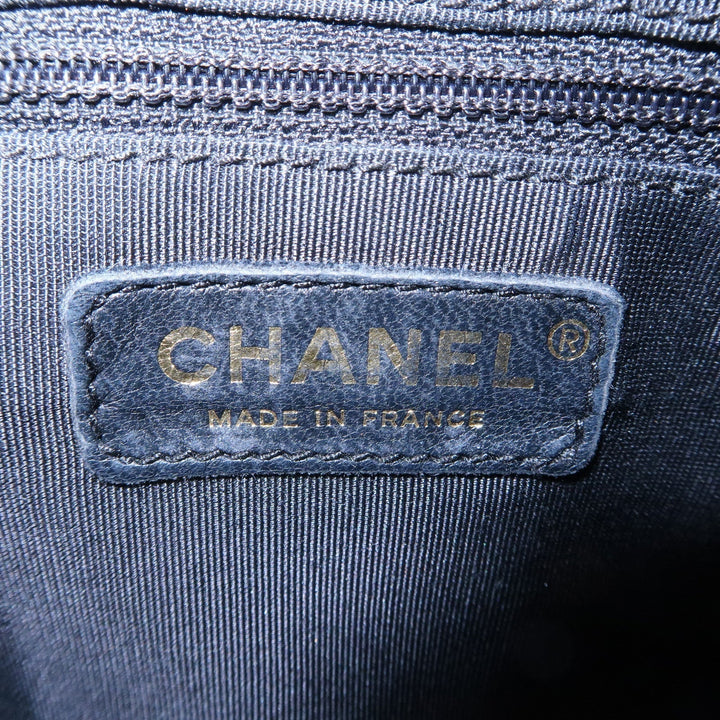 Top Quality Chanel Matelasse Caviar Skin Chain Shoulder Bag Black A22476