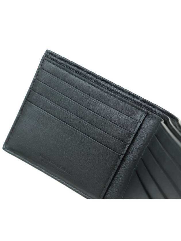 Bottega veneta Brand new almost 605721 Intrecciato rubber silicone leather half wallet Bottega