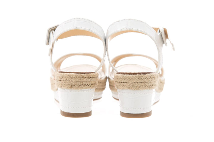 Christian Louboutin "Almerio 60" White Wedge SZ 38