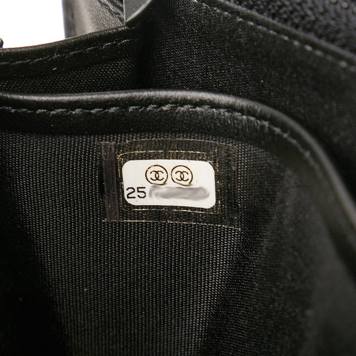 Top Quality Chanel Long Zip Wallet in Tweed Denim Blue
