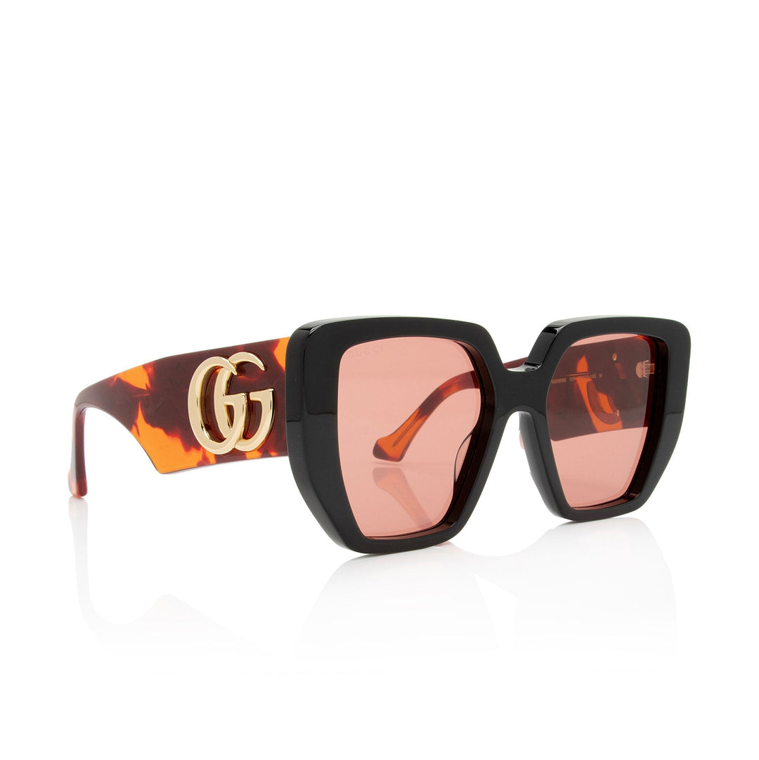 Gucci GG Oversized Rectangular Sunglasses