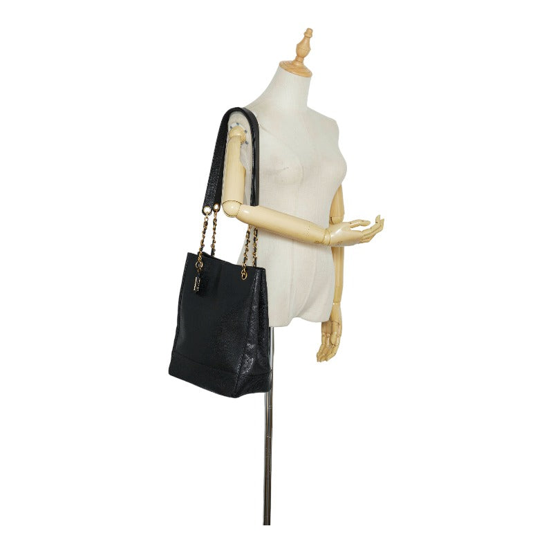 Top Quality Chanel Coca-Cola Handbags Black Gold Matt Caviar   Chanel