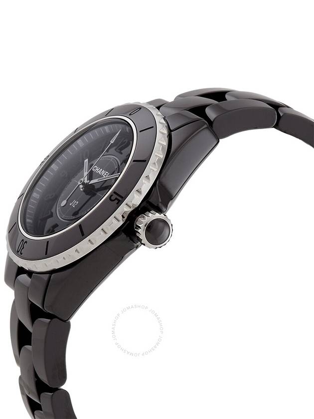 Top Quality Chanel J12 Phantom Quartz Black Dial Ladies Watch H6346 Chanel