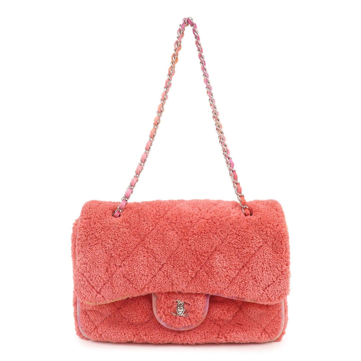 Top Quality Chanel Matelasse Pile Big Matelasse Chain Shoulder Bag Pink