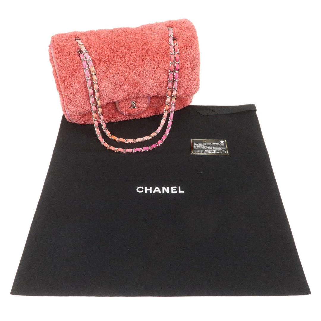 Top Quality Chanel Matelasse Pile Big Matelasse Chain Shoulder Bag Pink