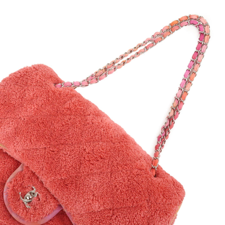 Top Quality Chanel Matelasse Pile Big Matelasse Chain Shoulder Bag Pink