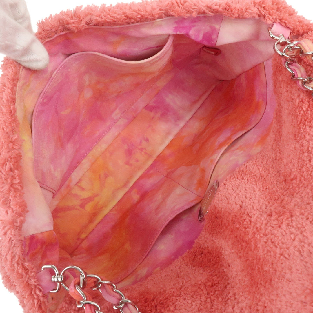 Top Quality Chanel Matelasse Pile Big Matelasse Chain Shoulder Bag Pink