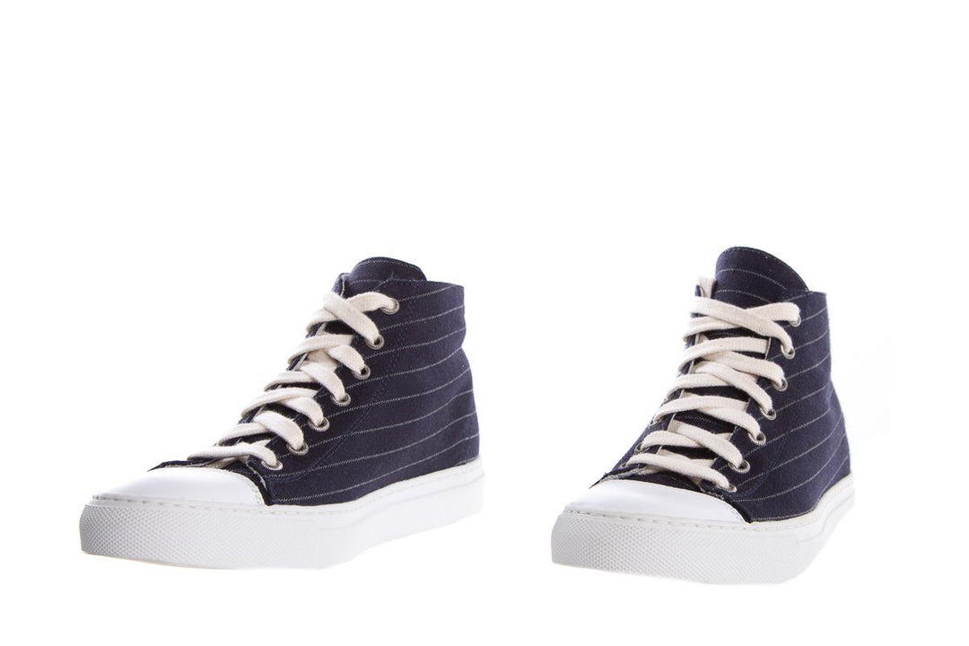 Sofie D'hore Pinstripe Sneakers SZ 7