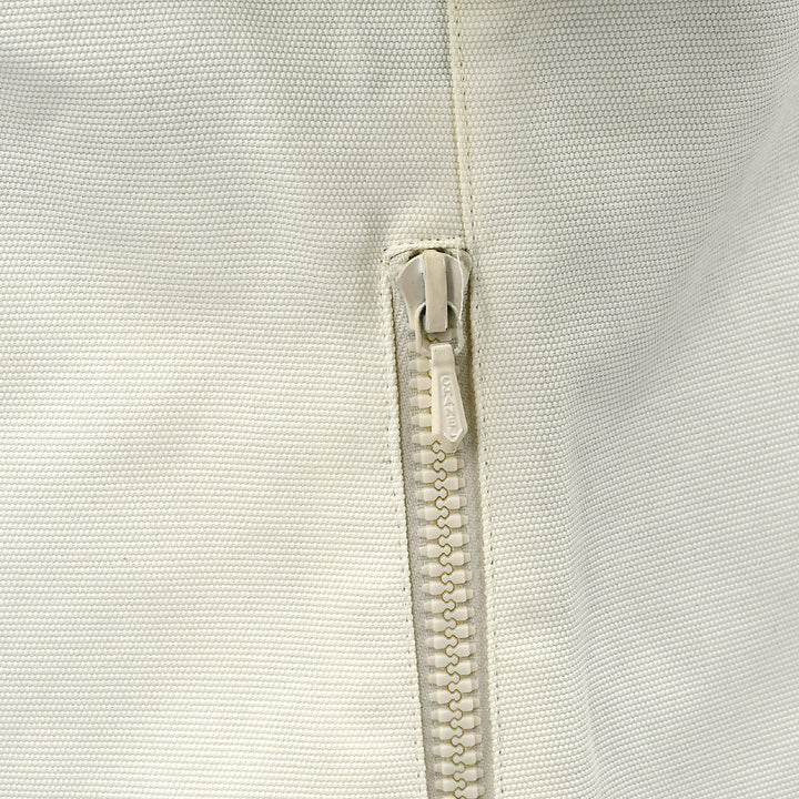Top Quality Chanel Spring 2001 Sport Line Zip Up Jacket Ivory #38