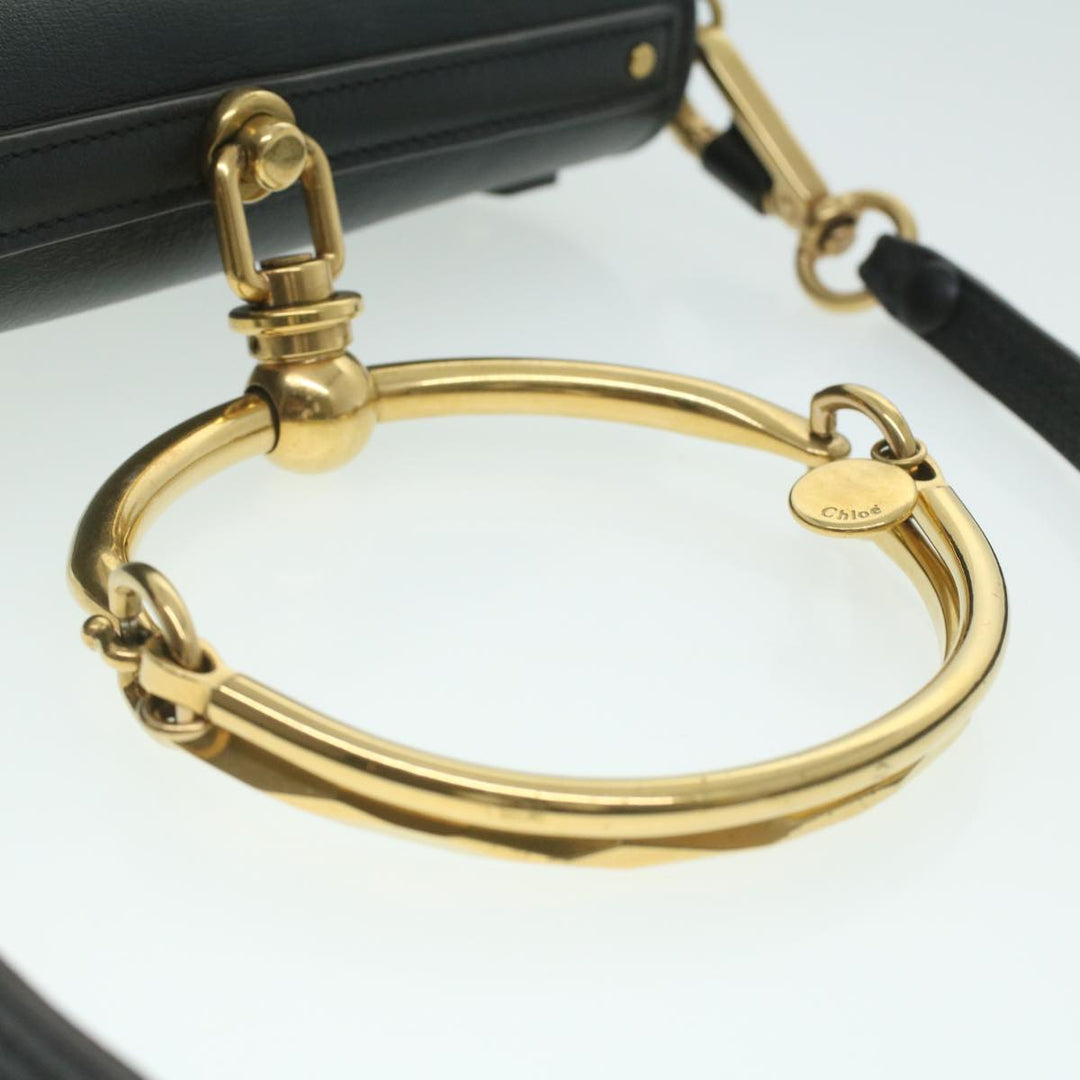 Chloe Shoulder Bag NileLeather Black 37276A