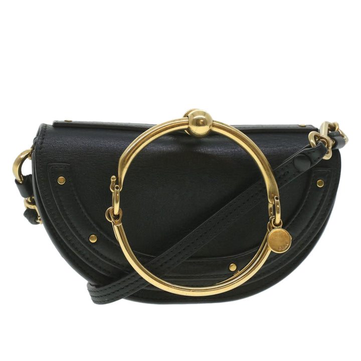 Chloe Shoulder Bag NileLeather Black 37276A
