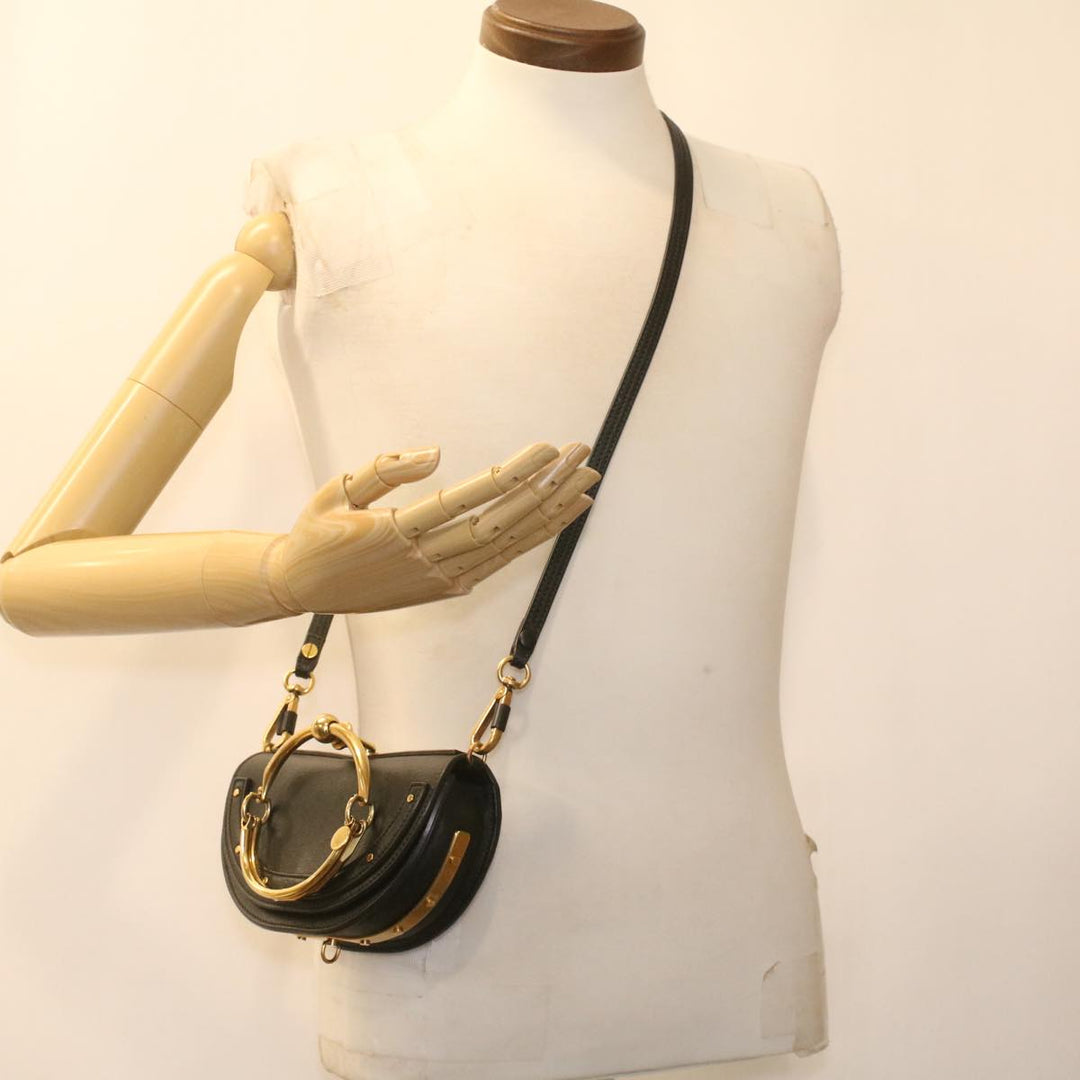 Chloe Shoulder Bag NileLeather Black 37276A