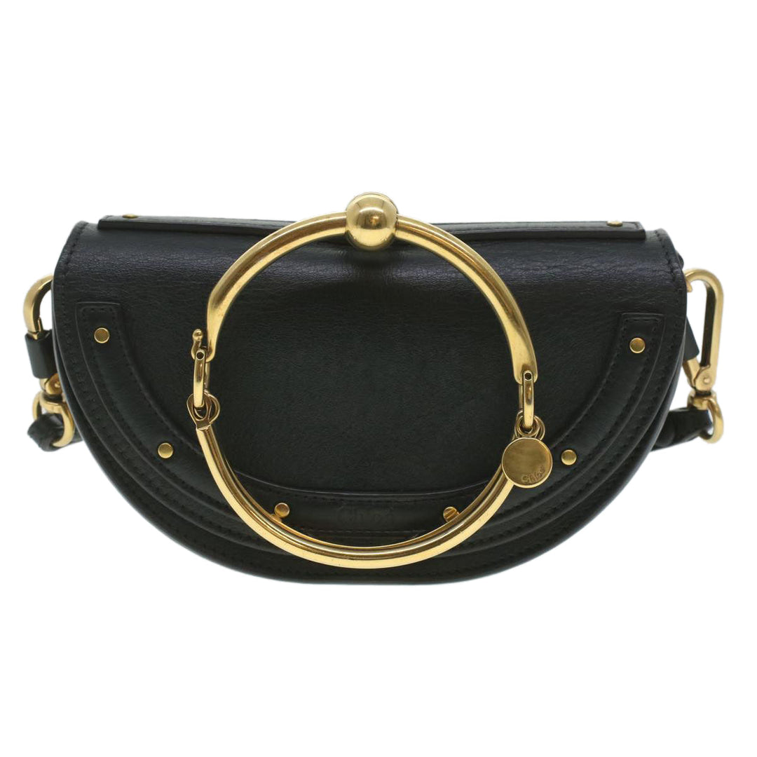 Chloe Shoulder Bag NileLeather Black 37276A