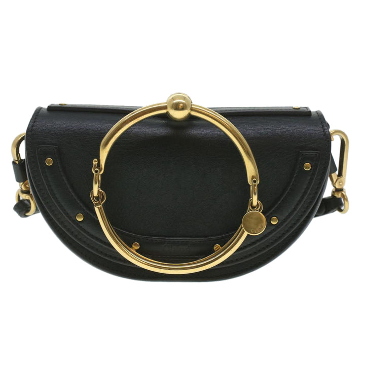 Chloe Shoulder Bag NileLeather Black 37276A
