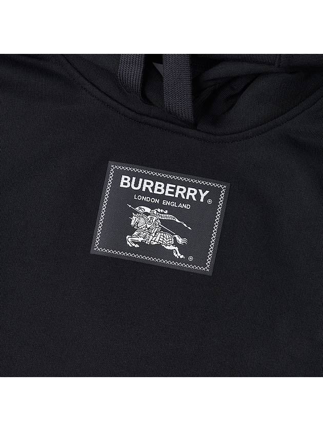 Burberry WoMen's Prorsum Label Cotton Hoodie Black