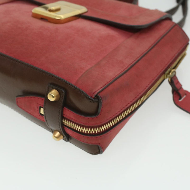 Chloe Hand Bag Leather 2way Pink 37544