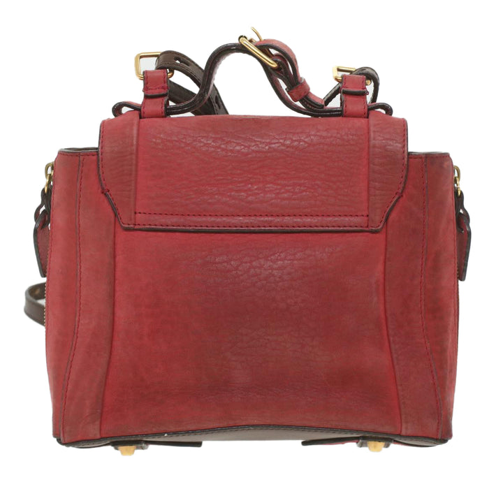 Chloe Hand Bag Leather 2way Pink 37544
