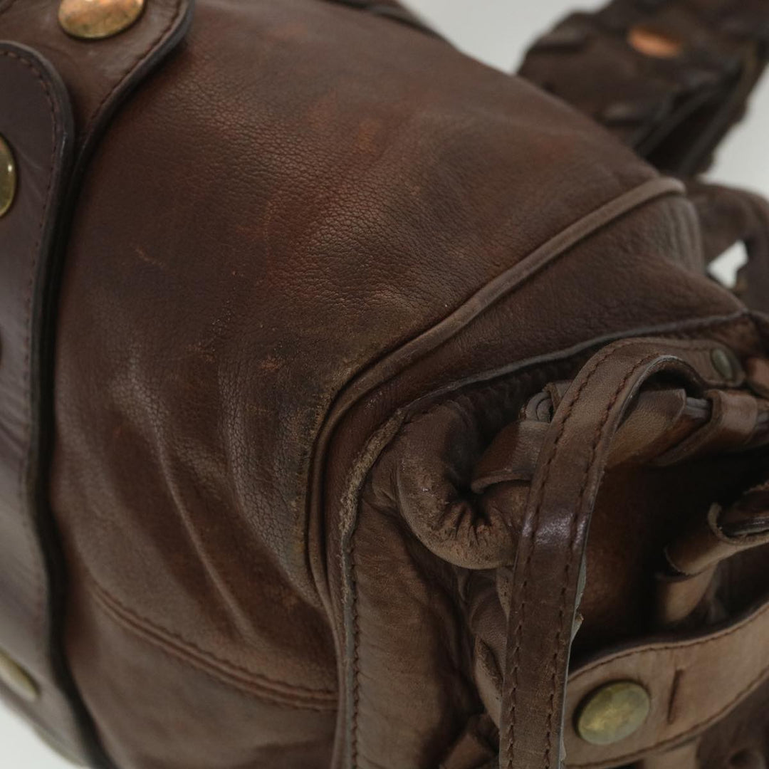 Chloe Hand Bag Leather Brown SA59-01-06--54 37835