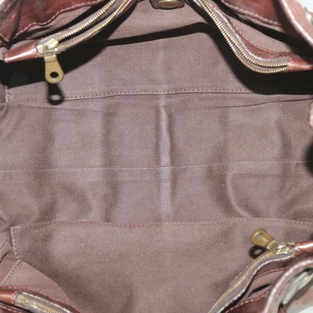 Chloe Hand Bag Leather Brown SA59-01-06--54 37835