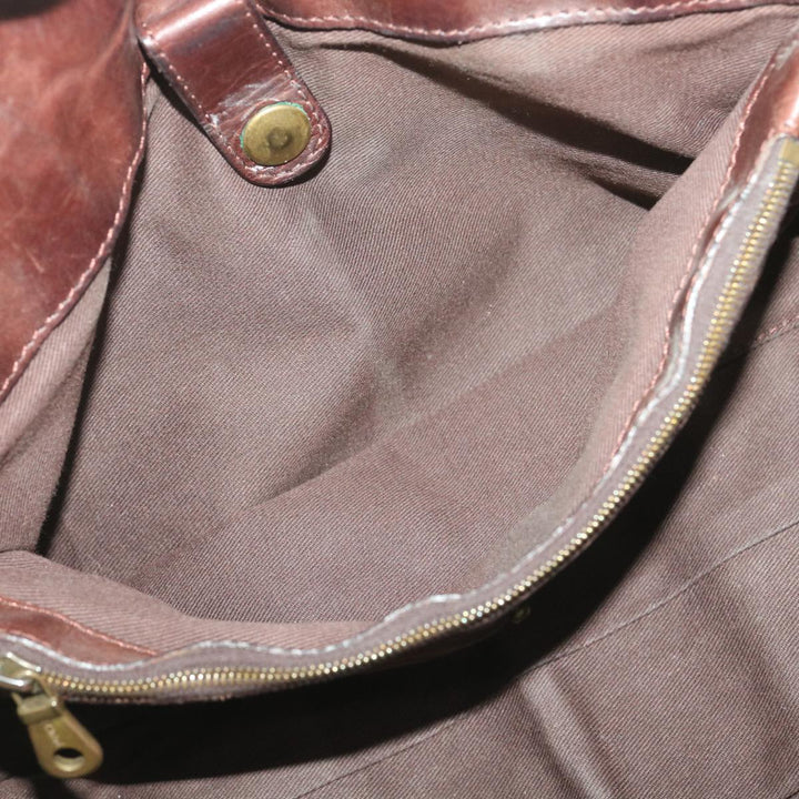 Chloe Hand Bag Leather Brown SA59-01-06--54 37835