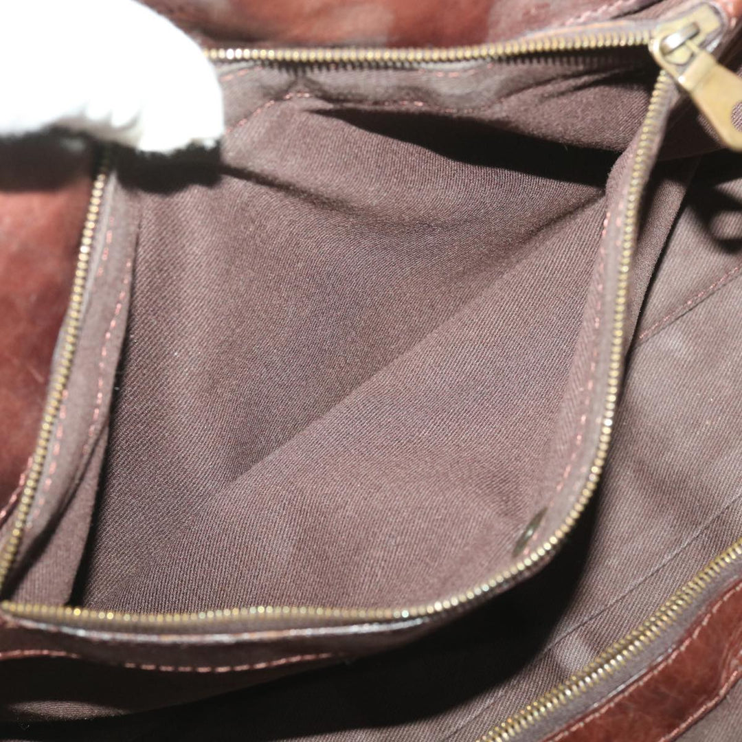 Chloe Hand Bag Leather Brown SA59-01-06--54 37835