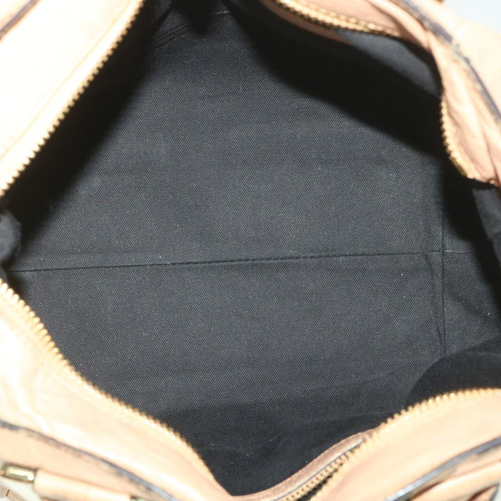 Chloe Hand Bag Leather 2way Pink 03-11-50 37836