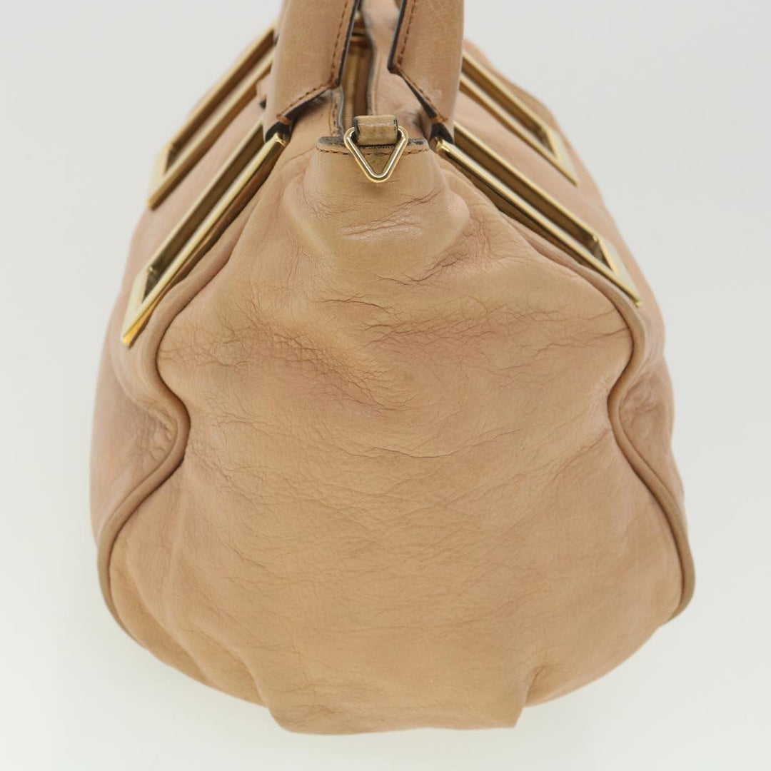 Chloe Hand Bag Leather 2way Pink 03-11-50 37836