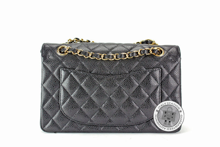 Top Quality Chanel A01113 Classic CC Black Caviar Small Shoulder Bags Ghw