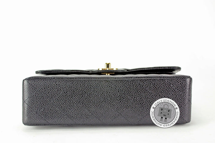 Top Quality Chanel A01113 Classic CC Black Caviar Small Shoulder Bags Ghw