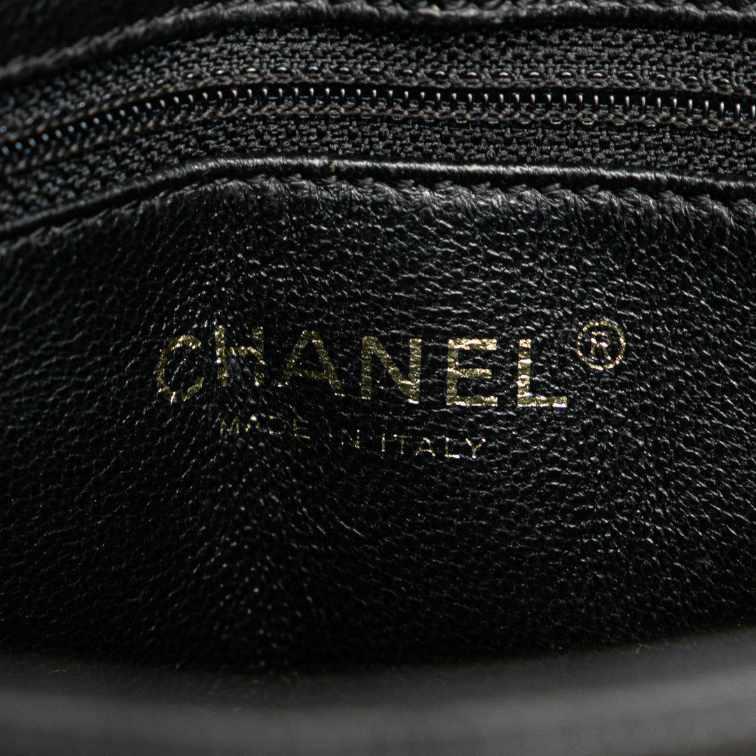 Chanel Caviar Medallion Tote Black