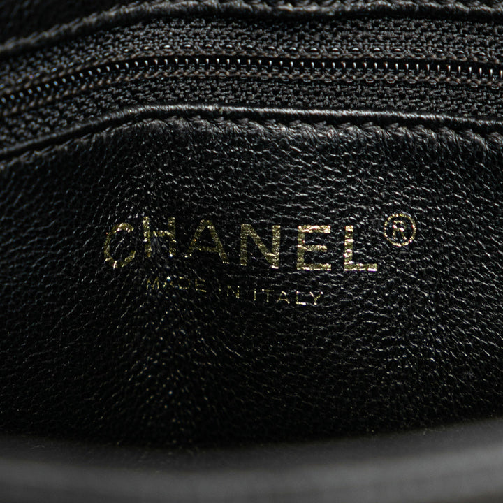 Chanel Caviar Medallion Tote Black