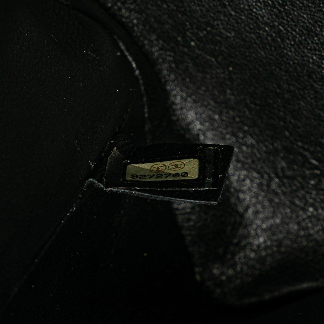 Chanel Caviar Medallion Tote Black