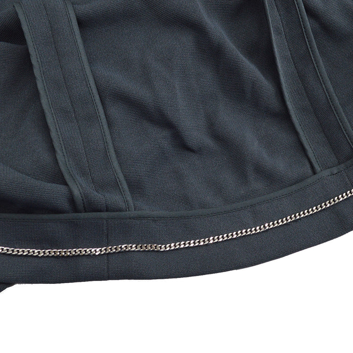 Top Quality Chanel Single Breasted Jacket Gray 98C #44