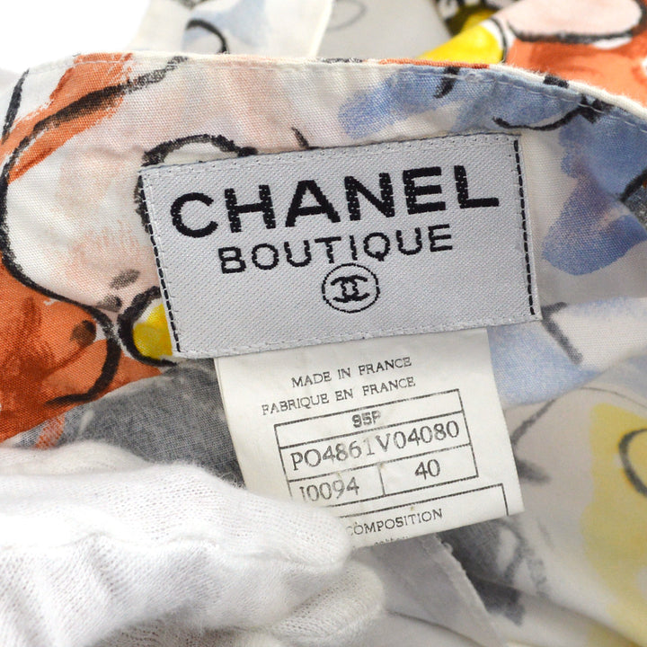 Top Quality Chanel Spring 1995 Print Sleeveless Dress #40