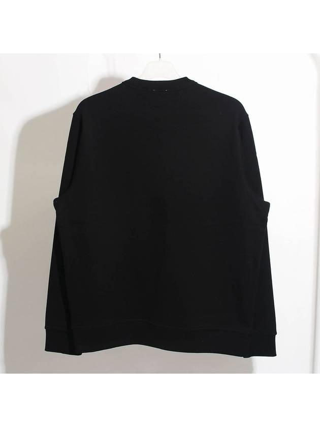 Burberry Front Logo Print Sweatshirt Black
